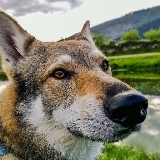 My dog, not me!